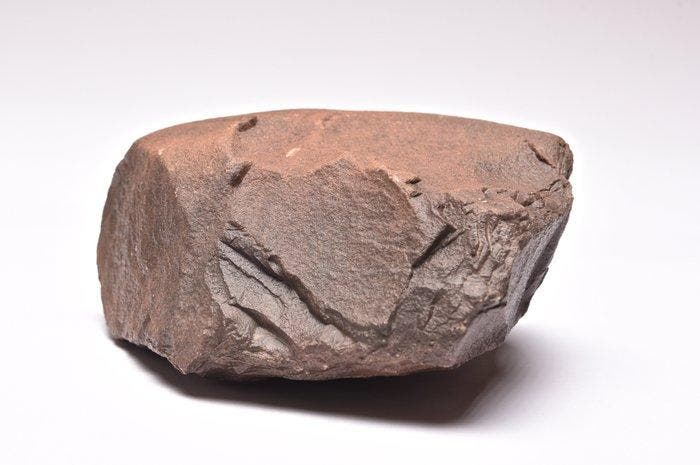 Paleolithisch Kwartsiet Zeer grote paleolithische chopping, Antiquités & Art, Antiquités | Autres Antiquités