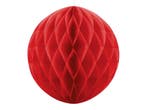 Honeycomb Bal Rood 20cm, Verzenden, Nieuw