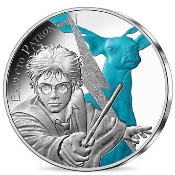 Frankrijk. 50 Euro 2021 Harry Potter Expecto Patronum Farbe