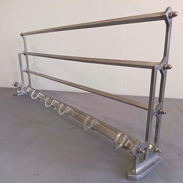 Art-deco bauhaus hat rack coat rack hanger . Designer: János