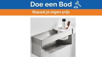 Bieden: Agape 369224A dispenser inox soap holder, Ophalen of Verzenden