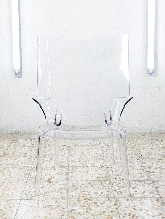 Kartell - Philippe Starck - Stoel - Oom Jim - Crystal -, Antiquités & Art, Antiquités | Meubles | Chaises & Canapés