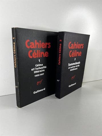 Céline ... - Etudes Céliniennes. 1-2-3-4-5-7 + Cahiers