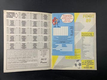 1988/89 Panini Complete Sticker Album  Football en images, Verzamelen, Nieuw