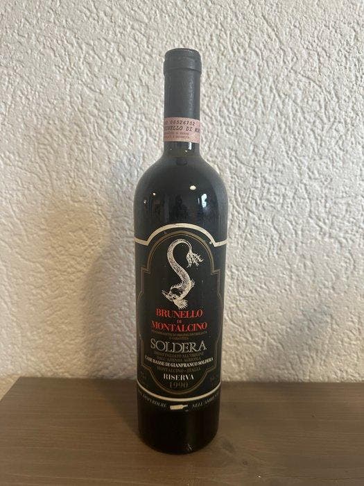 1990 Case Basse di Gianfranco Soldera - Brunello di, Verzamelen, Wijnen