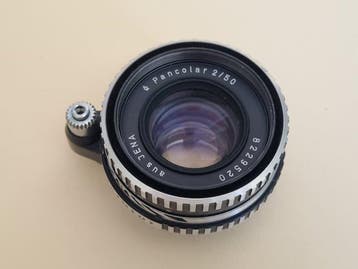 Carl Zeiss Jena Pancolar 2/50 Objectif d’appareil photo