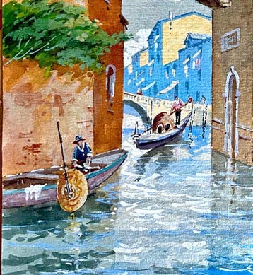 Italian School (XX) - Venice