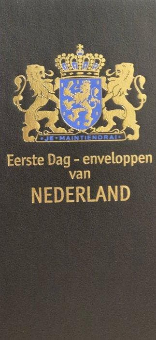 Nederland - 5 Davo LX albums FDC, Gestempeld