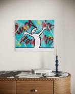 AIIROH - La Linea - Happy [100% handmade], Antiek en Kunst