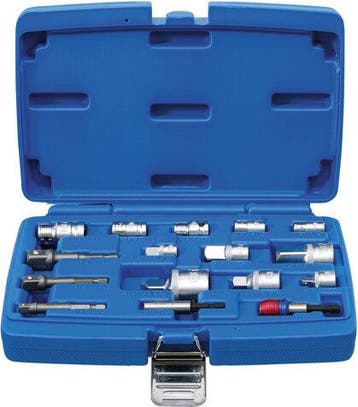Set bit-/dopsleuteladapters 16-dlg, Verzenden, Nieuw