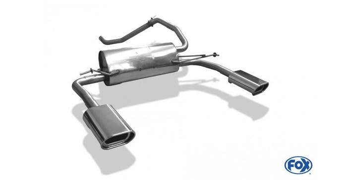 FOX Daihatsu Materia einddemper rechts/links - 135x80 type 5, Autos : Pièces & Accessoires, Systèmes d'échappement, Envoi