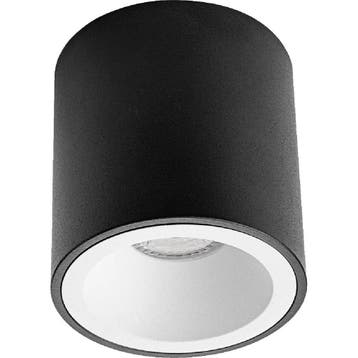Pragmi Cliron Pro Opbouwspot GU10 – Mat Zwart/Wit Aluminium, Verzenden, Nieuw