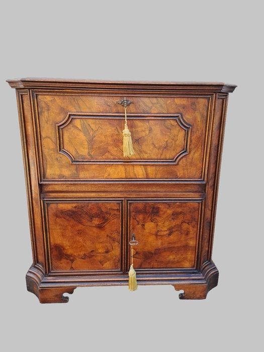 Secretaire - Hout - Hoogte: 89 cm, Antiek en Kunst, Antiek | Overige Antiek