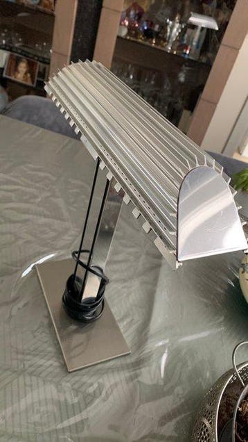 Aluminor, - Lampe de bureau - dHenri Petitot - Aluminium -