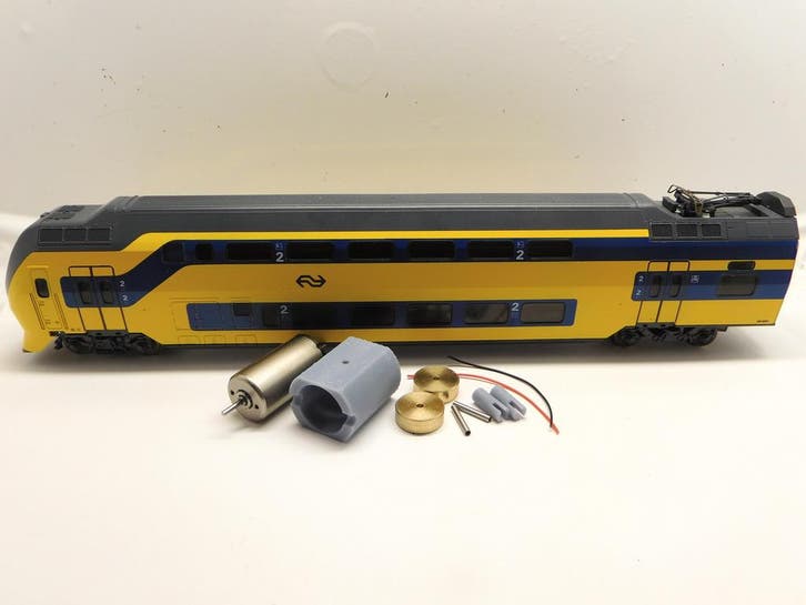 Micromotor HLM006C Lima DB ET 165, DB ET 182, DB MAK 1024,, Hobby & Loisirs créatifs, Trains miniatures | HO, Envoi