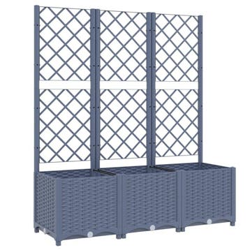 Plantenbak met latwerk | Tweede kansje | OP = OP, Kunststof, Gebruikt, 100 cm of meer, Verzenden
