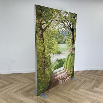 ArtFrame vrijstaande wanddecoratie bospad (hxbxd), Gebruikt, Bureau