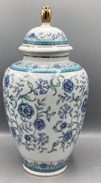 Limoges - T. Limoges - Colori realizzati in blu cobalto e, Antiek en Kunst