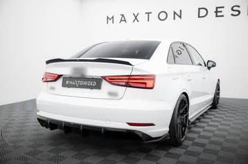 Aggressive Diffuser V.2 voor Audi A3 Sedan 8V Facelift, Ophalen of Verzenden