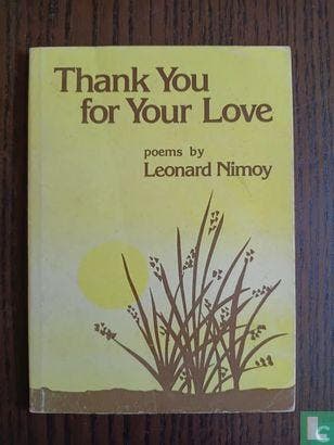Nimoy, Leonard - Thank you for your love - 1980, Boeken, Verzenden, Gelezen