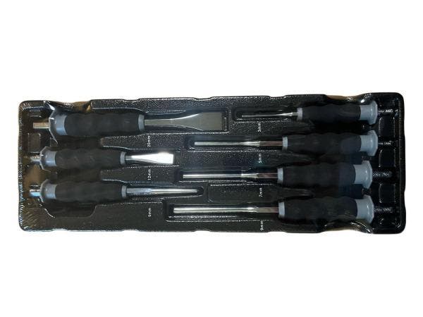 Veiling - Beitelset 7-delig 3-20 mm Diverse Soorten, Doe-het-zelf en Bouw, Gereedschap | Handgereedschap, Nieuw
