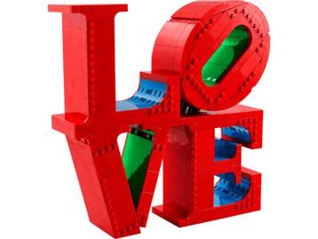 LEGO 31214 - Art - LOVE beeldhouwwerk, Verzenden, Nieuw