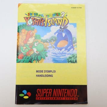 Nintendo - Snes - Super Mario World 2 Yoshis Island - CIB -, Nieuw