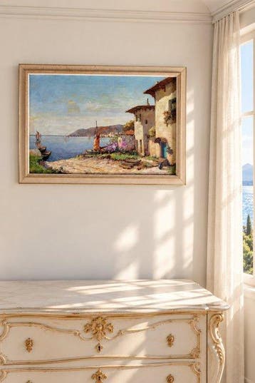 J. Th. Wagner (XX) - Lake in Italy