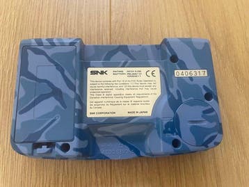 SNK - Neo Geo Pocket Color - Camouflage Blue Console + SNK