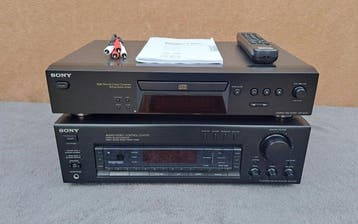 Sony - CDP-XE370 cd speler / STR-D515 audio/video receiver