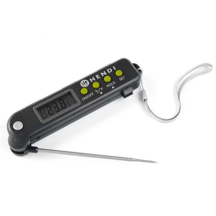 Thermometer | Digitaal | Sonde (Inklapbaar) | -50°C/+300°C, Zakelijke goederen, Horeca | Keukenapparatuur, Nieuw in verpakking