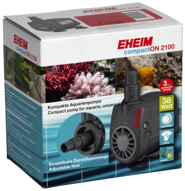 Eheim CompactON 2100 opvoerpomp 1400-2100 liter p.u. 38w., Dieren en Toebehoren, Vissen | Aquaria en Toebehoren, Verzenden