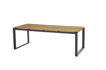 Taste by 4 Seasons Heritage tafel met teak blad 220 x 95 cm, Nieuw