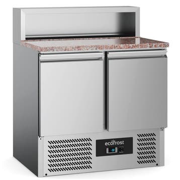 Pizzawerkbank | 240L | 2 Deuren (1/1 GN) | Boven 5x 1/6 GN, Articles professionnels, Verzenden