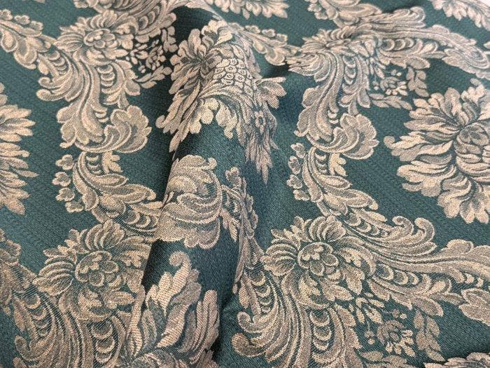 Barocco Verde Smeraldo – De tijdloze elegantie van, Antiek en Kunst, Antiek | Tapijten, Tafelkleden en Textiel