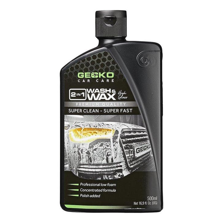 Gecko Shampoo & Shine 500ml, Autos : Divers, Produits d'entretien, Enlèvement ou Envoi