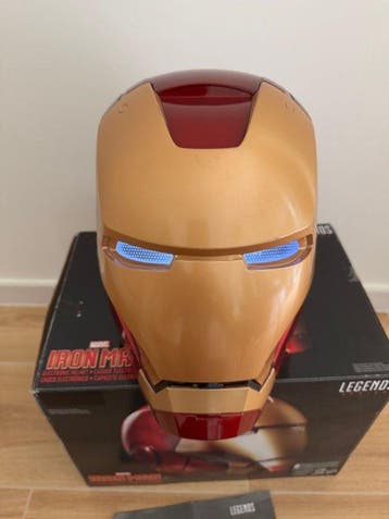Marvel: Avengers - Hasbro - - Film rekwisiet Helm Iron Man, Verzamelen, Nieuw