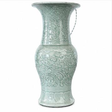 Lampe de table - Céramique émaillée celadon