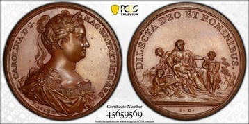 Verenigd Koninkrijk. Caroline. Medal 1731 - Jean Dassier -