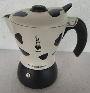 Bialetti - Cafetière - Aluminium - Moka pour cappuccino