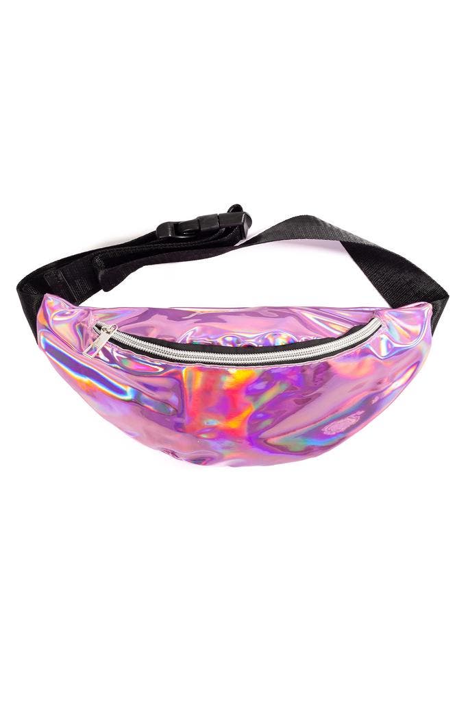 KIMU® Heuptasje Lichtroze Holografisch Klein Crossbody Tasje, Bijoux, Sacs & Beauté, Sacs | Sacs Femme, Enlèvement ou Envoi