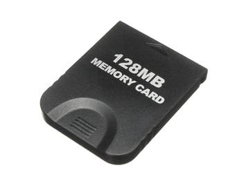 Nieuwe Gamecube Memory Card 128MB - Zwart, Verzenden
