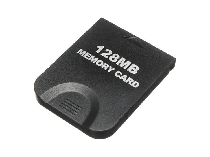 Nieuwe Gamecube Memory Card 128MB - Zwart, Games en Spelcomputers, Spelcomputers | Nintendo GameCube, Verzenden