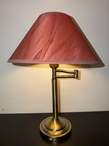 Steinhauer - Tafellamp - Verguld messing - Swing-tafellamp