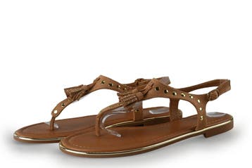 Graceland Slippers in maat 40 Bruin, Verzenden, Slippers