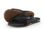 Reef Slippers in maat 42 Zwart, Slippers, Verzenden, Zwart, Zo goed als nieuw