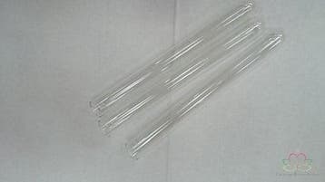 Reageerbuisjes test tube glas 15 cm Ø1.5 cm set 12 stuks