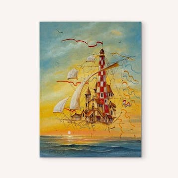 Grinchenko Nataly - Flying Dutches, Antiek en Kunst