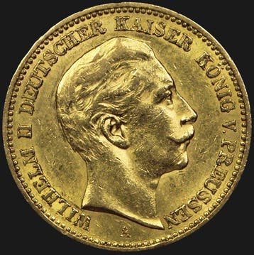 Duitsland, keizerrijk 20 Mark 1888 (Zonder minimumprijs), Postzegels en Munten