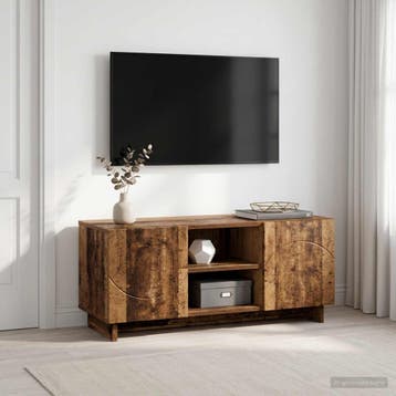 vidaXL Tv-meubel 90 x 34,5 x 40 cm Oud hout Bewerkt hout, Huis en Inrichting, Verzenden, Nieuw